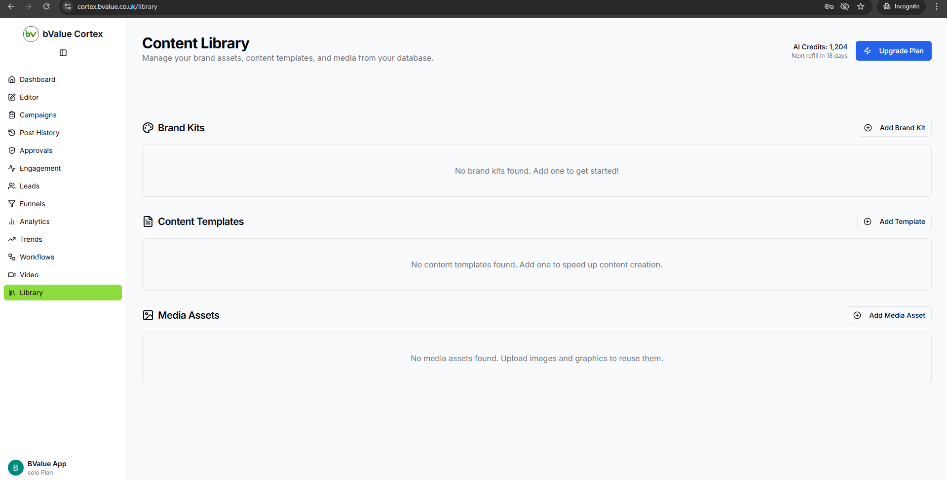 AI brand personality and memory configuration